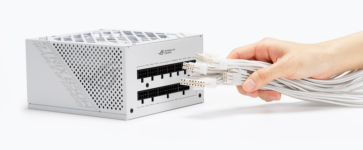 Fully modular cables with embedded capacitors design highlight