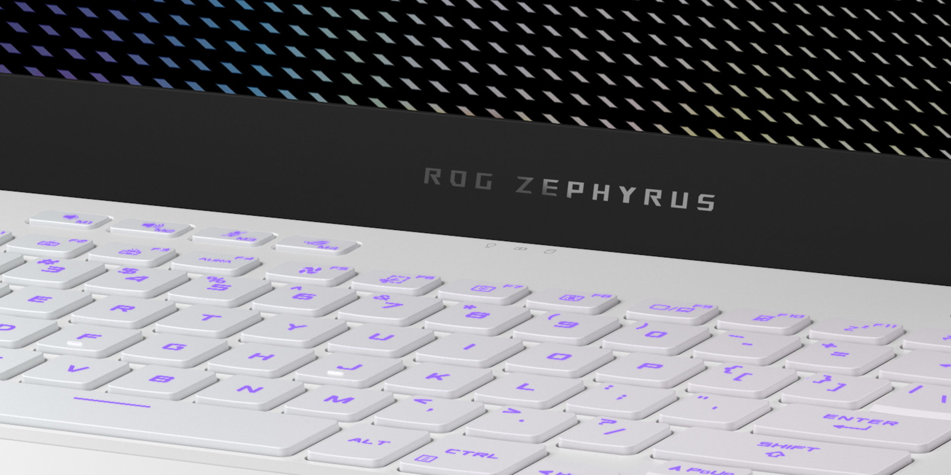 Obrázek klávesnice notebooku Zephyrus G15