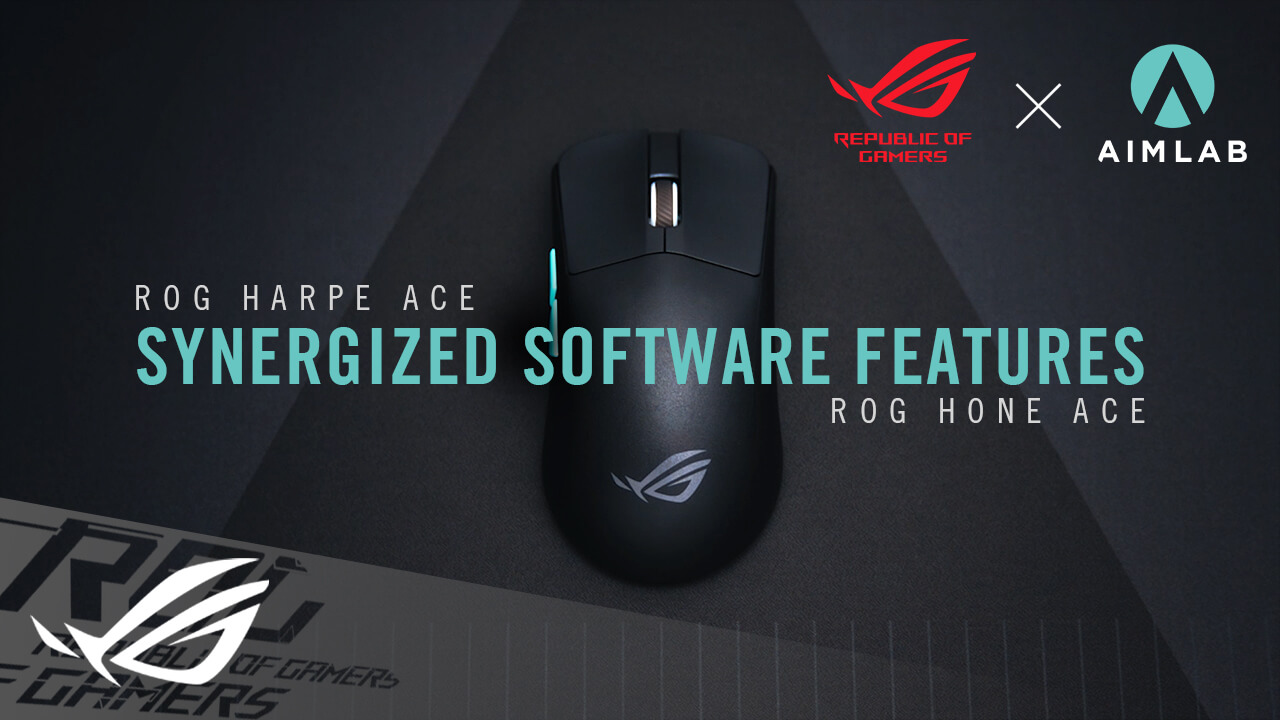 Play the video to learn how to swap out switches for ROG mice