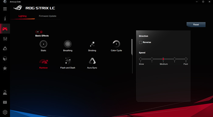 Armoury Crate UI - CONFIGURAÇÃO DO DISPOSITIVO