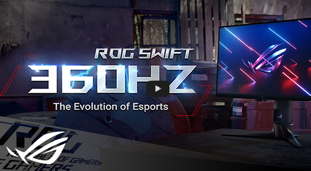 ROG Swift 360Hz PG259QNR | Gaming monitors｜ROG - Republic of 