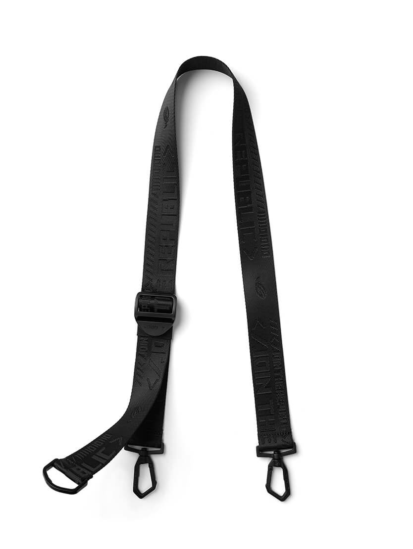 top view of adjustable shoulder strap