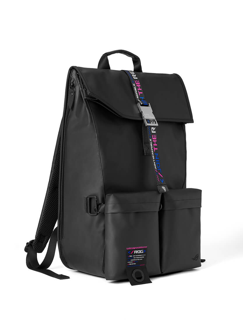 left side view of Backpack