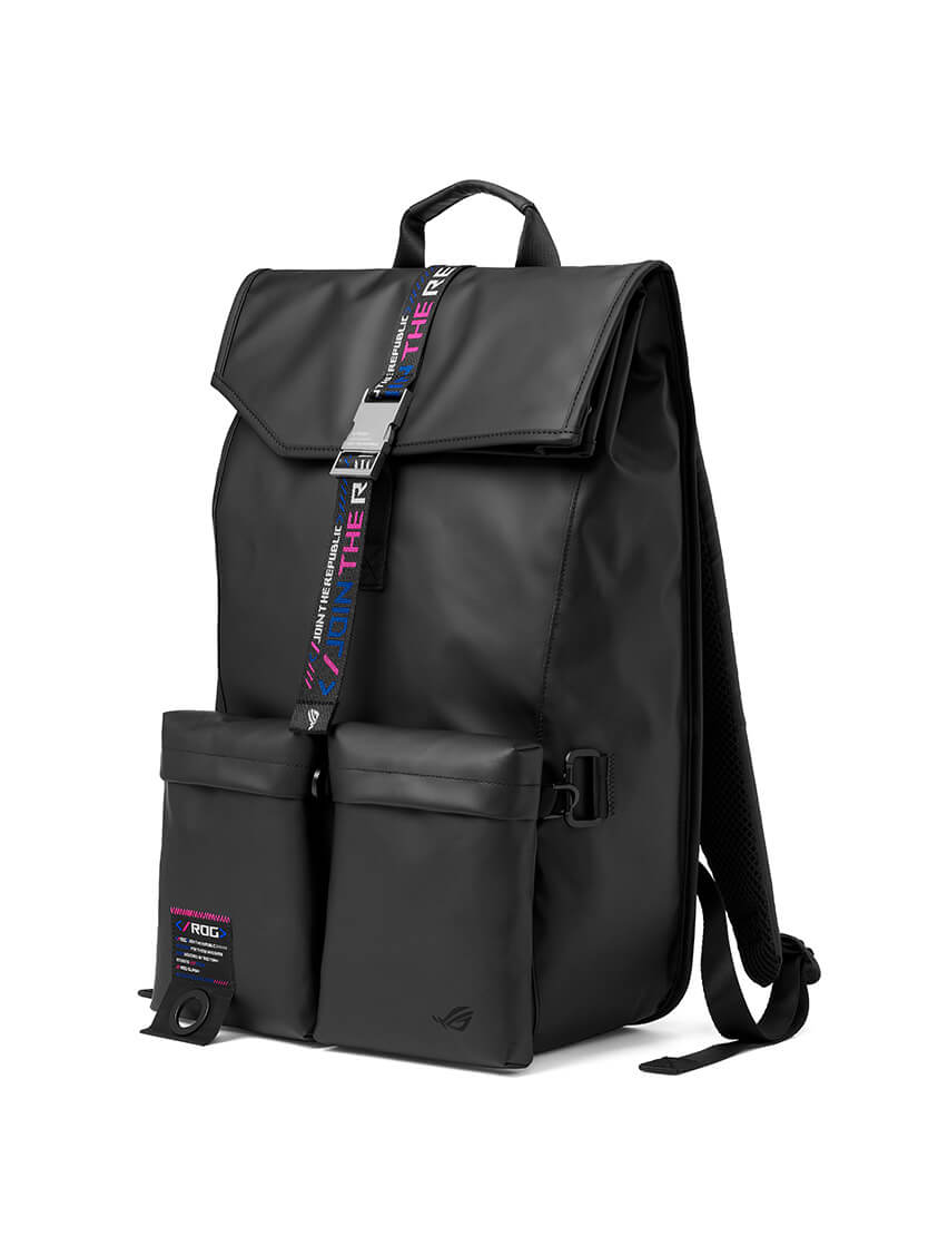 Right side view of ROG SLASH Backpack