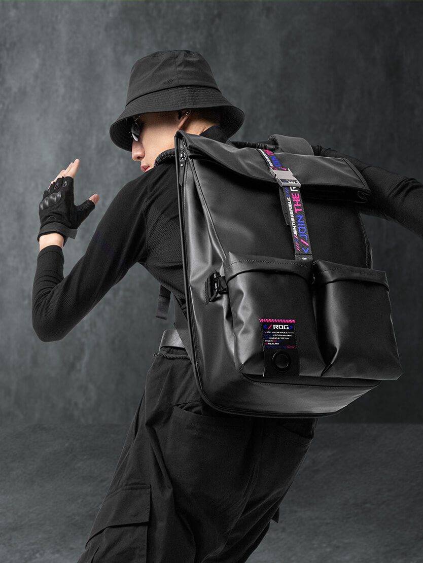 ROG Slash Backpack scenario photo