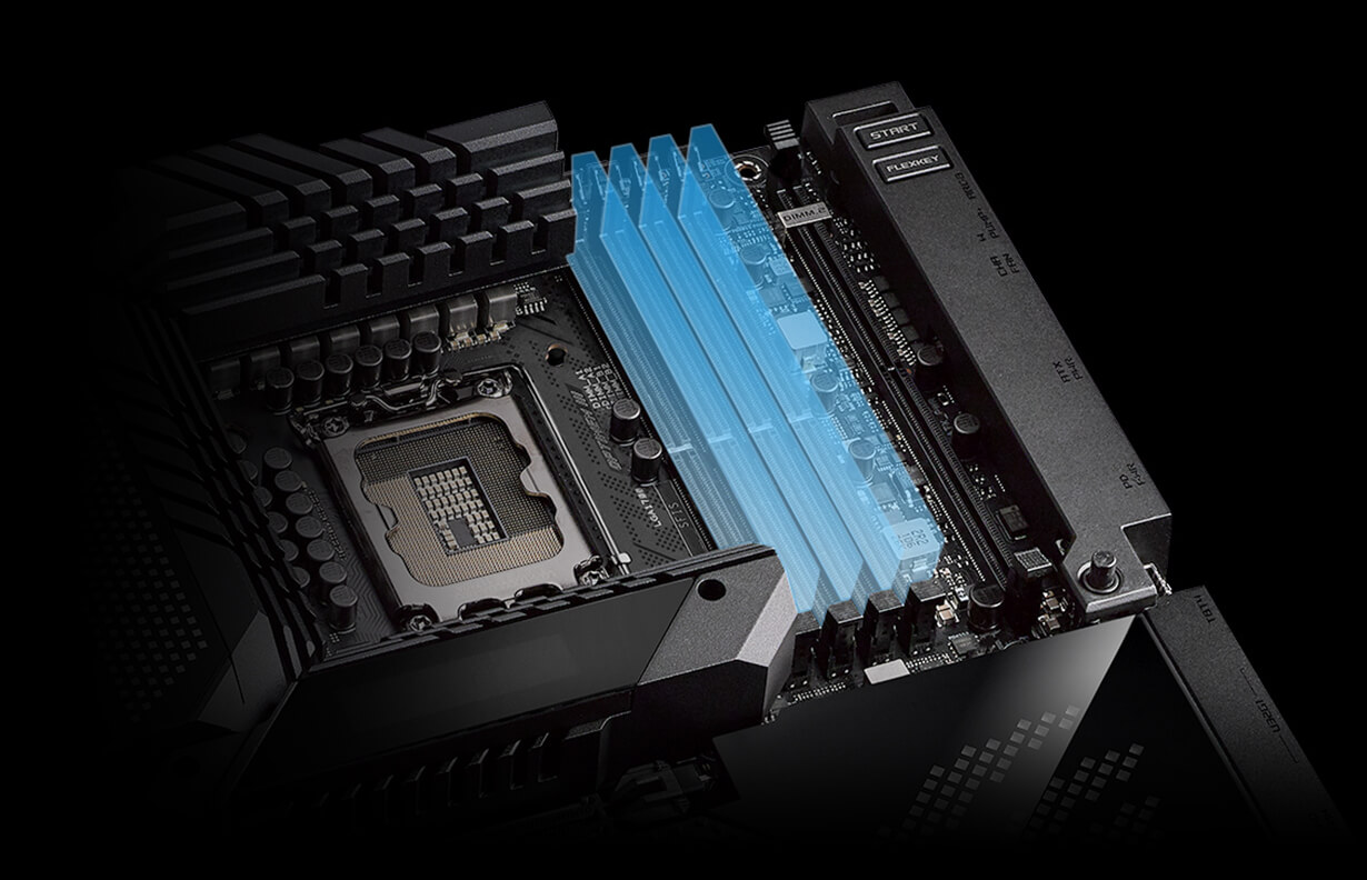 La ROG Maximus Z690 Extreme présente une mémoire DDR5