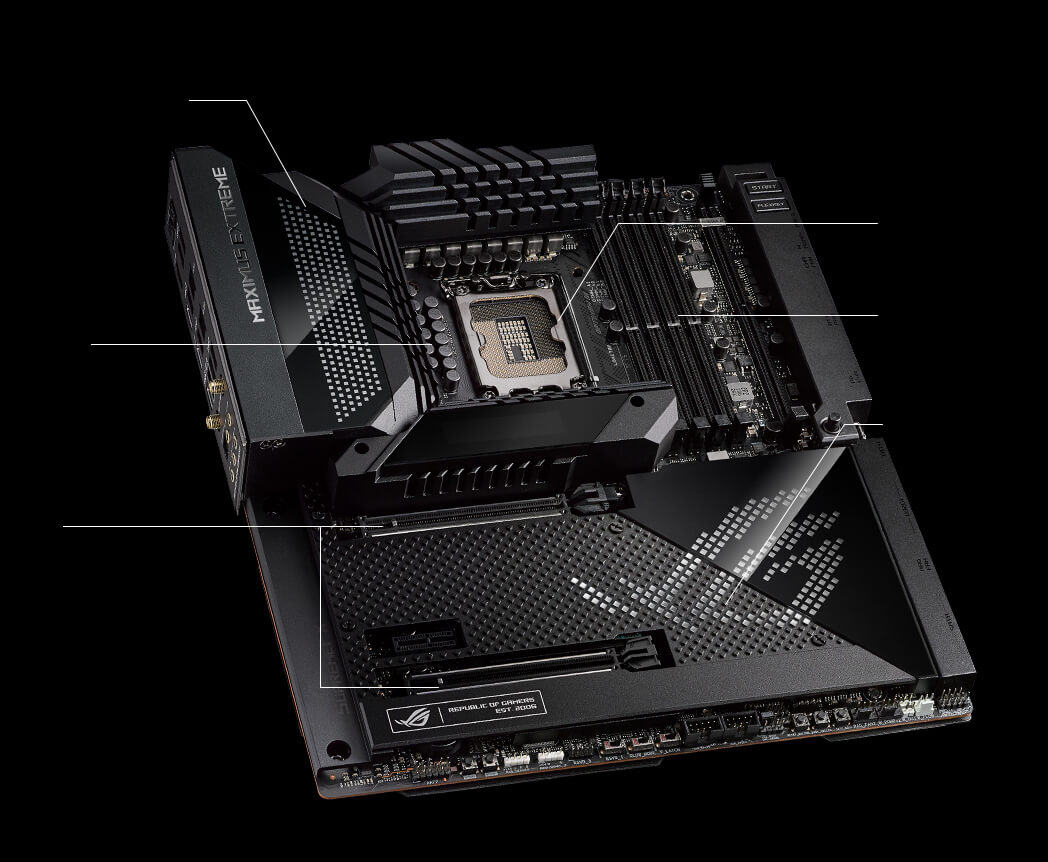 Материнская плата asus z690 maximus