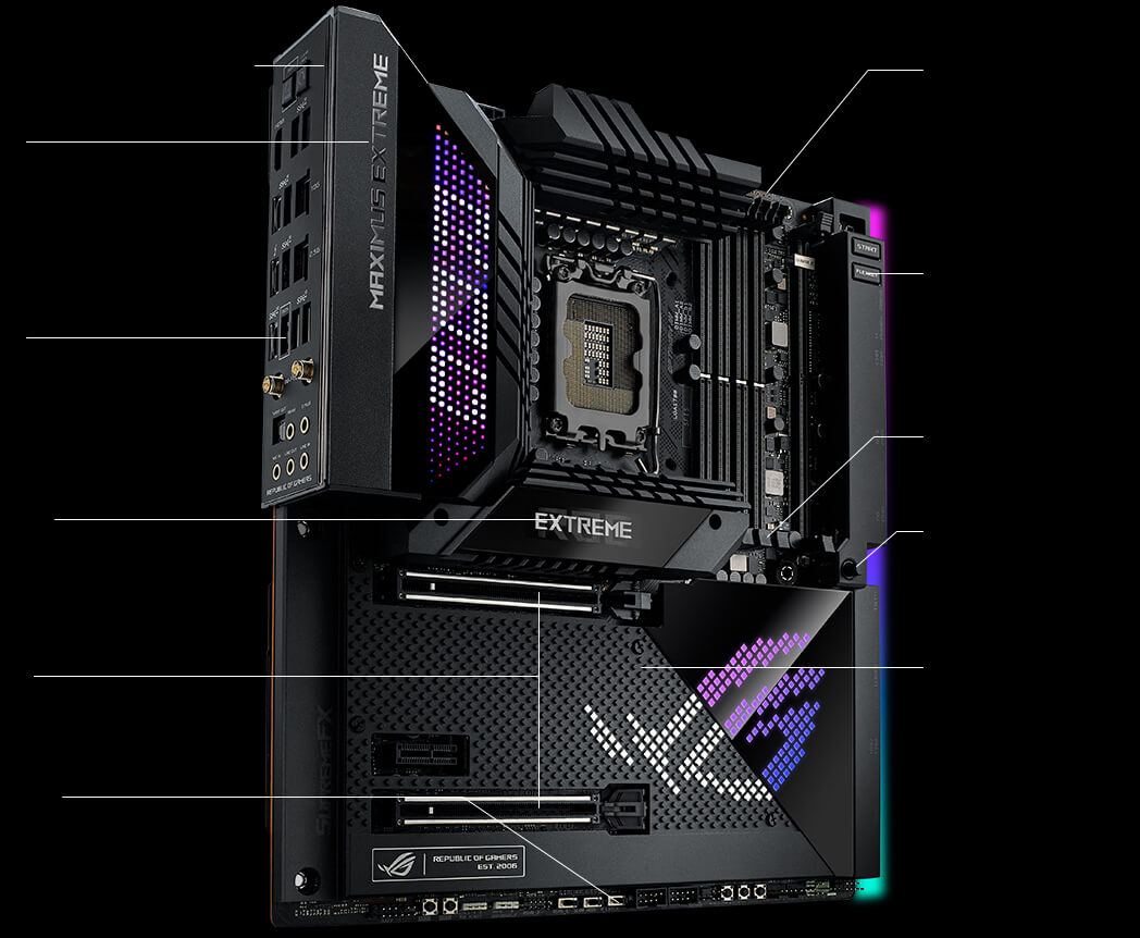 ROG MAXIMUS Z690 EXTREME | Gaming motherboards|ROG - Republic of