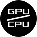 This picture shows the CPU and GPU text.