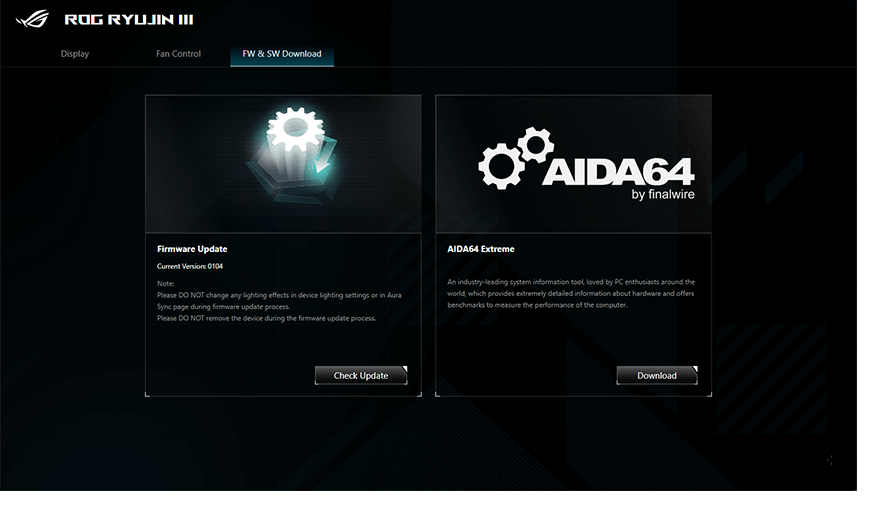 AIDA64 Extreme információs link