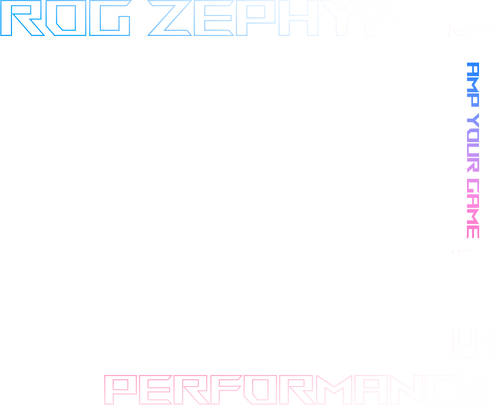 “ROG Zephyrus G16” and “performance” highlight