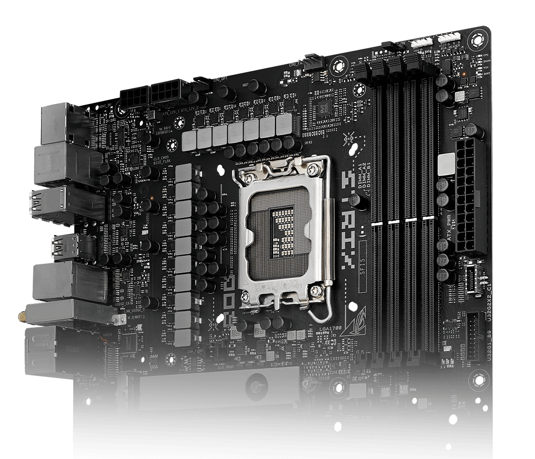 ROG Strix Z790-H Power Design Layout