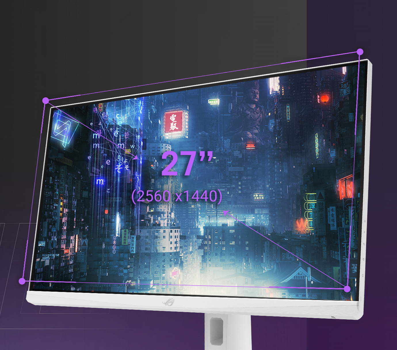 Asus Republic of Gamers Strix 27 HDR 170 Hz Gaming Monitor (blanco)