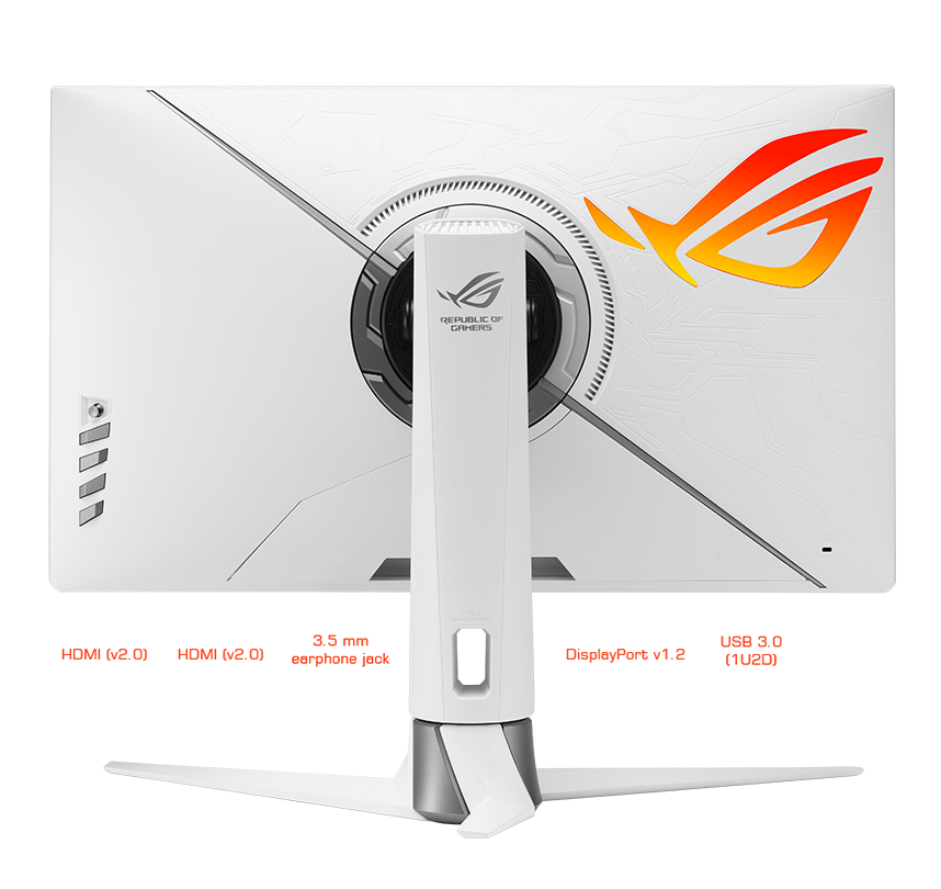 ASUS ROG Strix XG27AQ-W 27 1440P HDR Gaming Monitor - White, QHD (2560 x  1440)