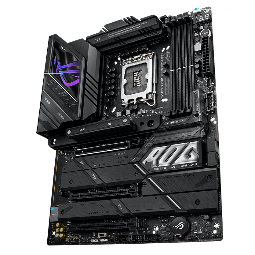 Especificações de envolvência da Strix Z790-E II