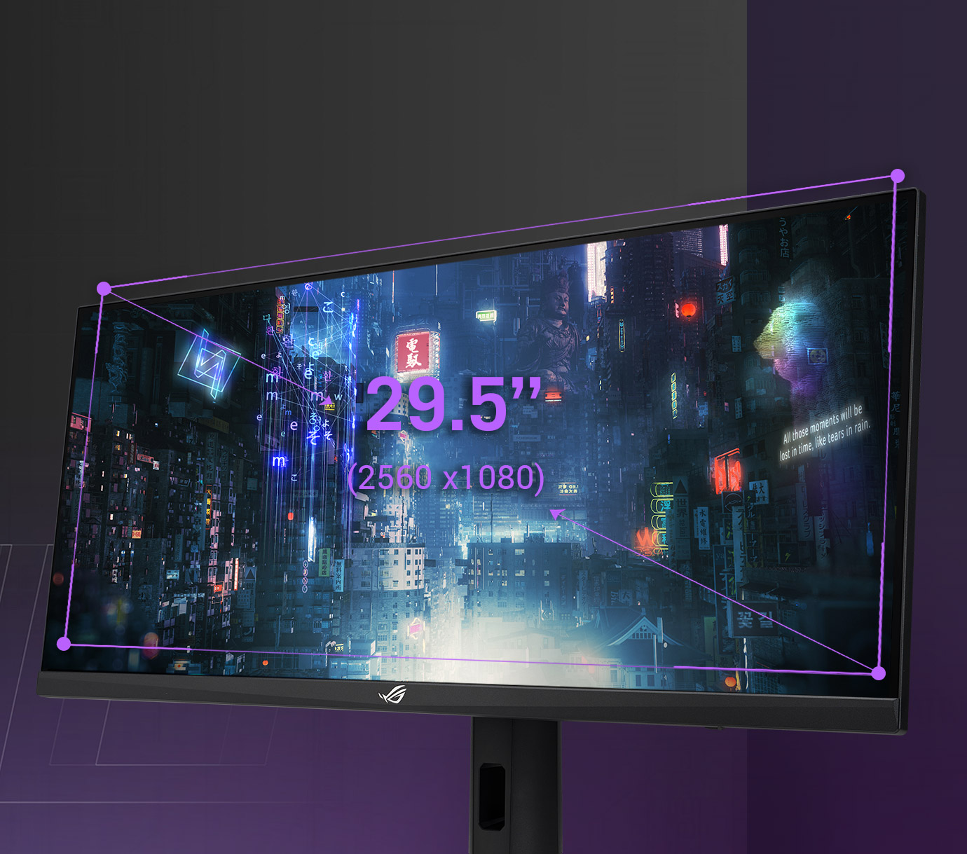 29.5-inch (2560x1080) ultra-wide screen