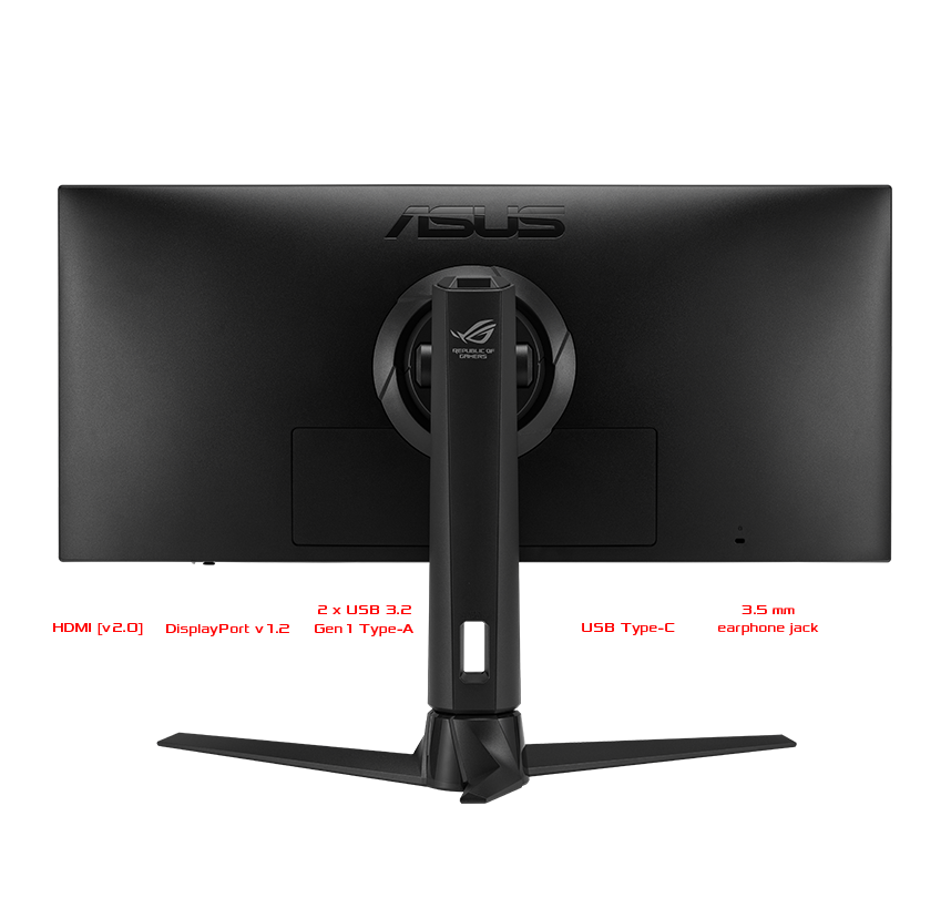 monitor 30 ips asus rog strix xg309cm 1ms 2k 144hz usb type-c speaker 2w*2  usb-c - Level Technology