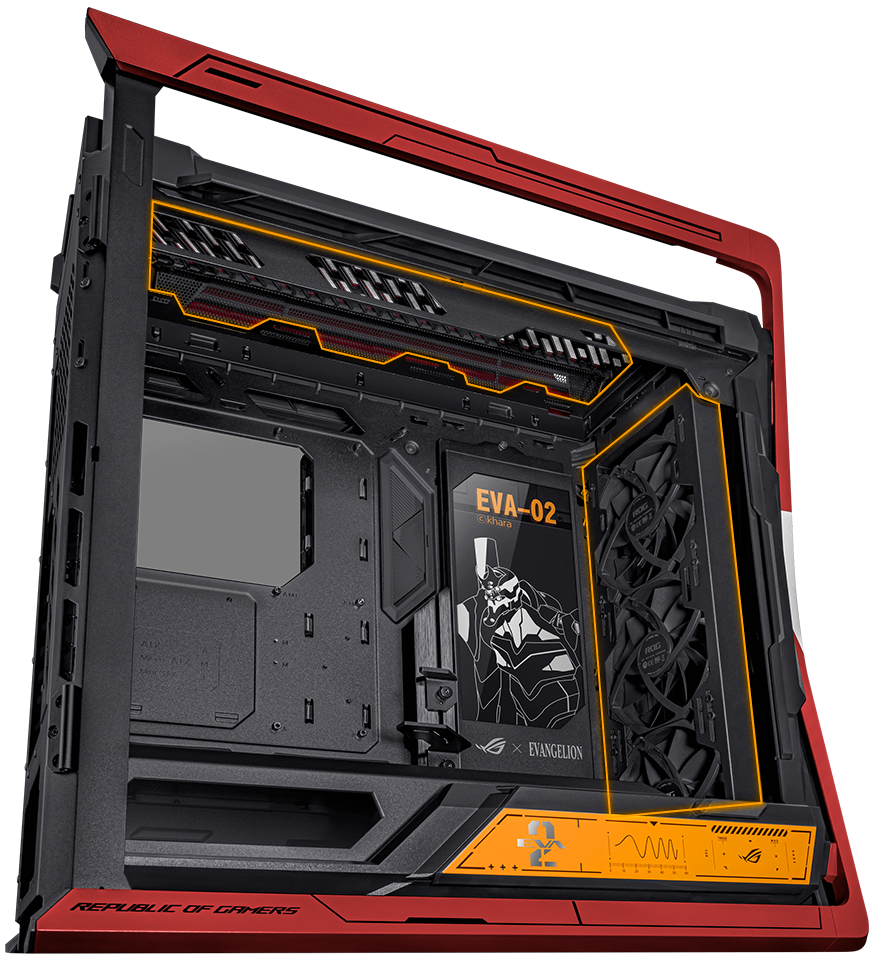 ROG Hyperion EVA-02 Edition | Gaming cases｜ROG - Republic of ...