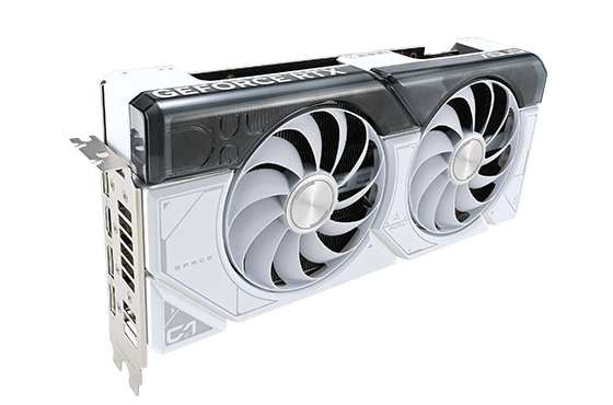 ASUS Dual GeForce RTX™ 4070 White OC Edition