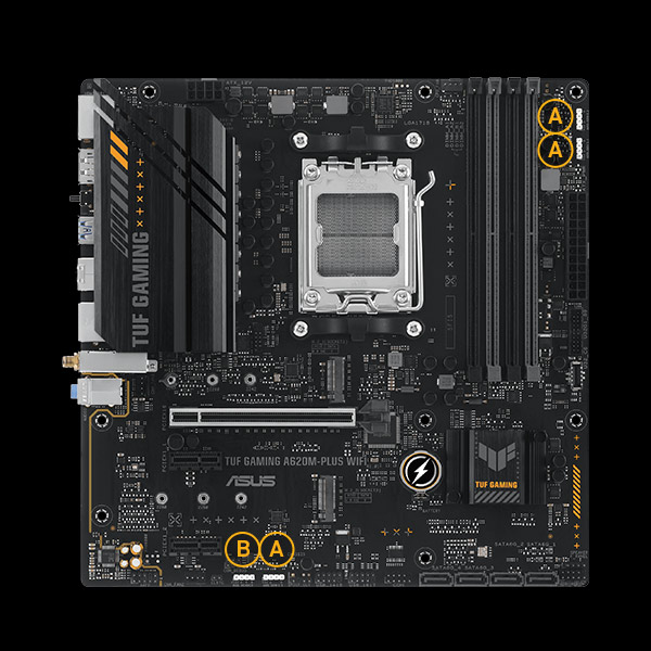 TUF GAMING A620M-PLUS WIFI｜Motherboards｜ASUS USA