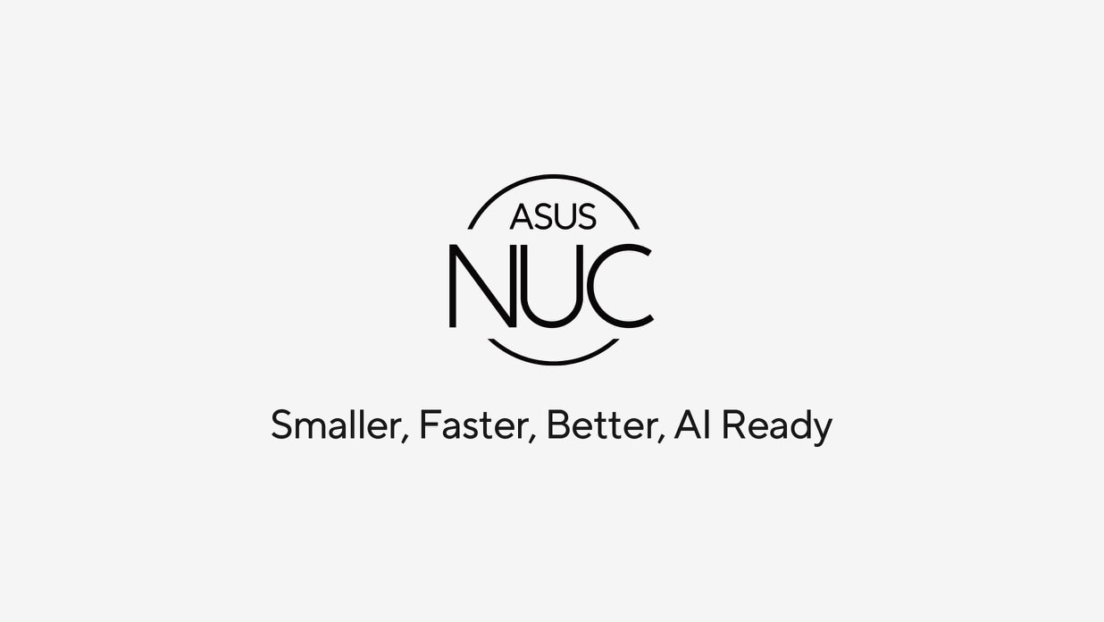 Logotipo de la marca ASUS NUC