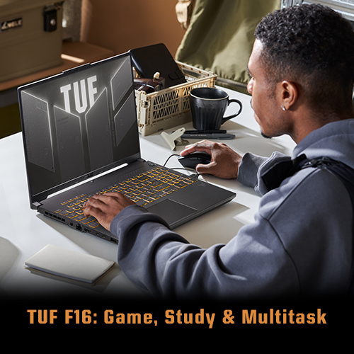 ASUS TUF Gaming F16: Power-Packed for Work, Study & Play