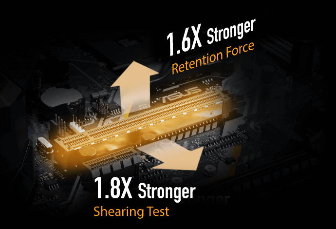 ASUS TUF GAMING X570-PRO WiFi II provides SafeSlot