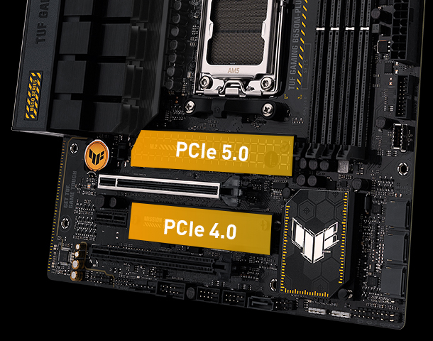 Viermaal PCIe 4.0 M.2