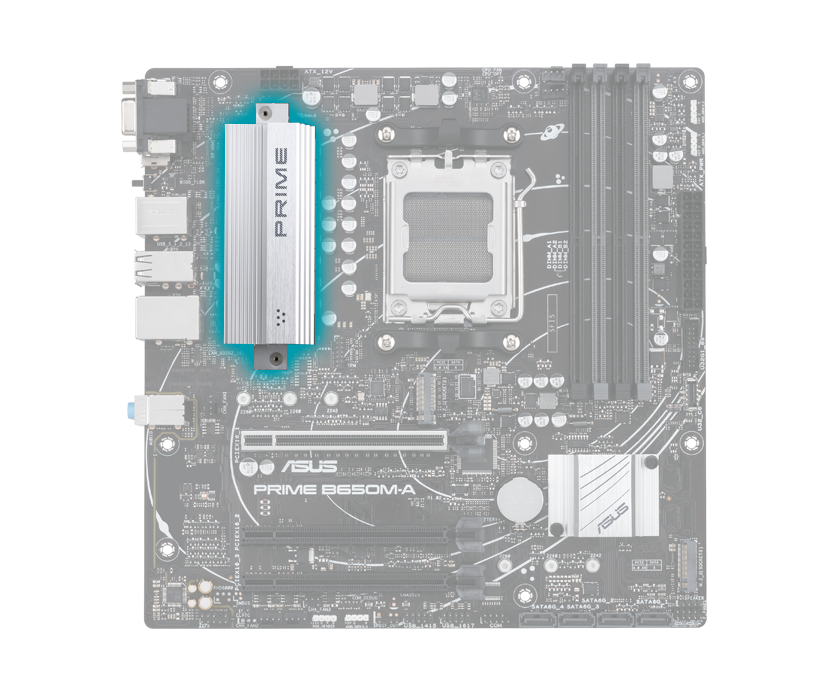 Carte Mère Asus Prime B650M-K (AM5) Micro ATX pour professionnel, 1fotrade  Grossiste informatique