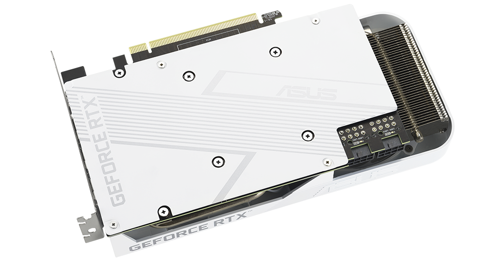 ASUS Dual GeForce RTX 3060 Ti White OC Edition 8GB GDDR6X ...