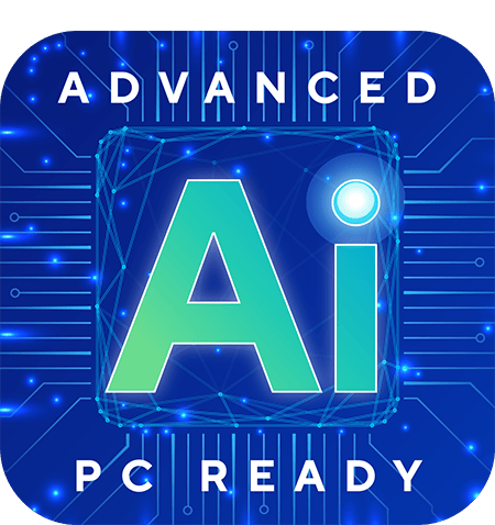 Advanced AI PC-ready logo