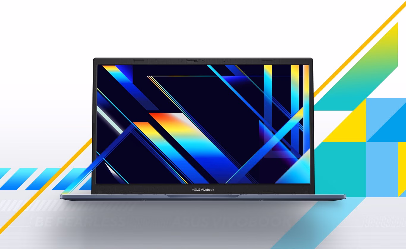 ASUS Vivobook 14 delivers beautifully clear visuals with its three-sided slim-bezel NanoEdge display. The wide viewing angles maintain great quality even for off-center viewing, and the TÜV Rheinland eye-care certification ensures low blue-light levels that reduce the risk of eye strain during long viewing sessions. 