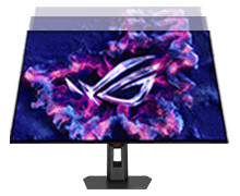 The XG32UCWMG is tilt-adjustable.