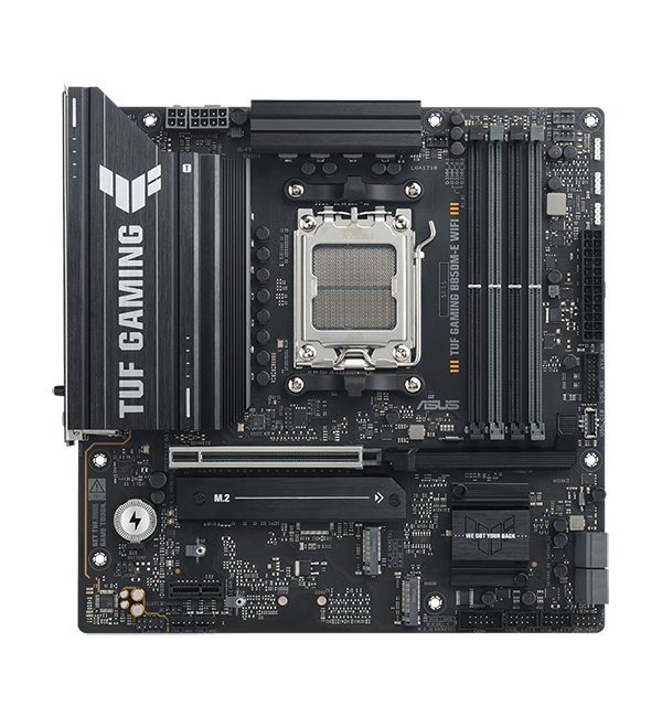 TUF Gaming motherboard front view