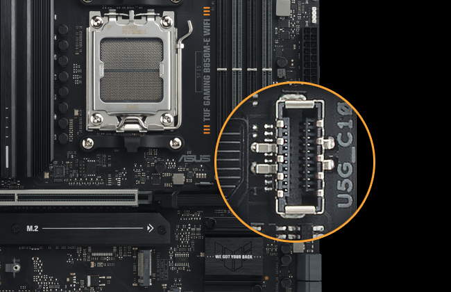 Front USB 5Gbps Type-C®