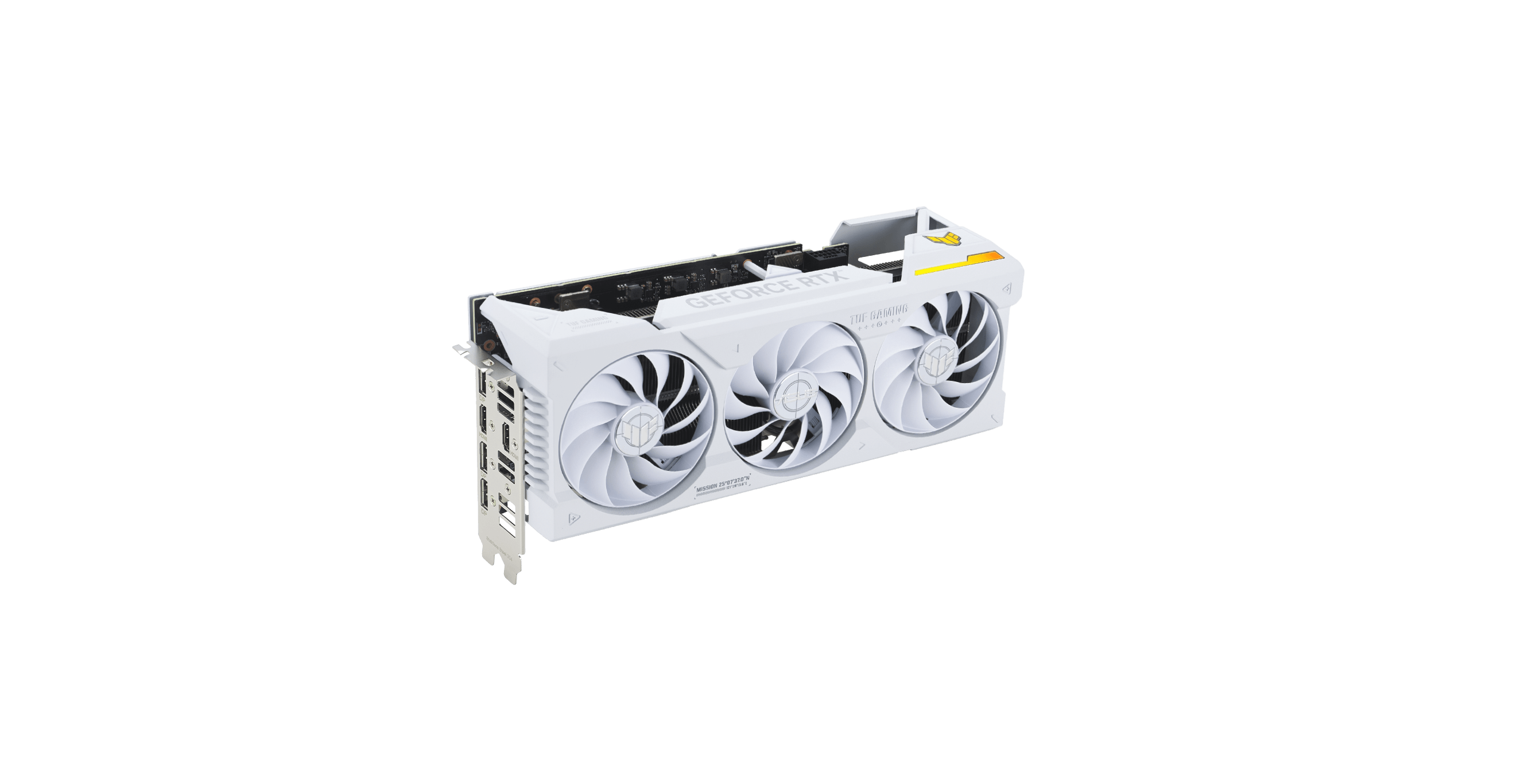 Asus Launches White GeForce RTX 4070 Ti TUF Gaming