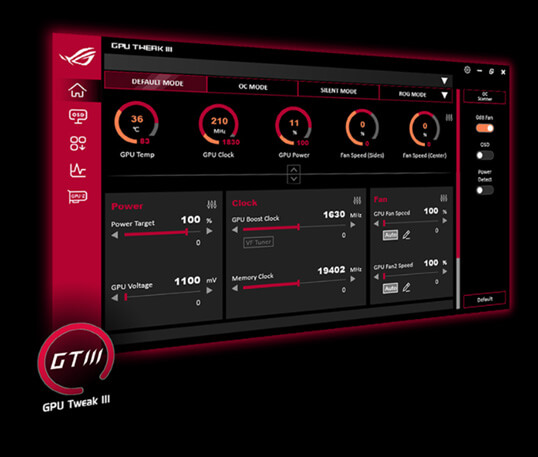 ASUS GeForce RTX™ 4080 16GB GDDR6X Noctua OC Edition