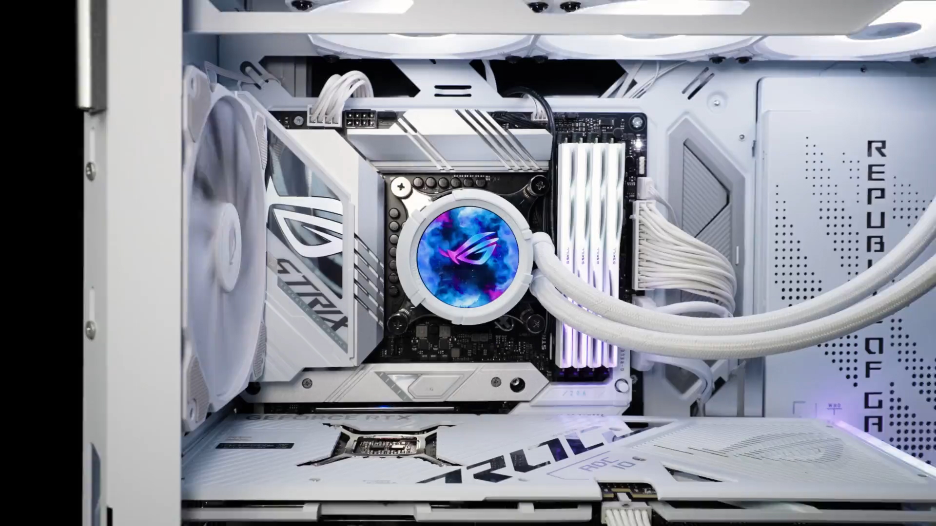 ROG Strix LC III 360 ARGB White Edition | ROG Strix LC