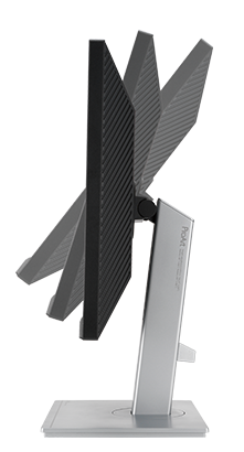 ProArt Display has an ergonomically-designed stand providing tilt adjustments.