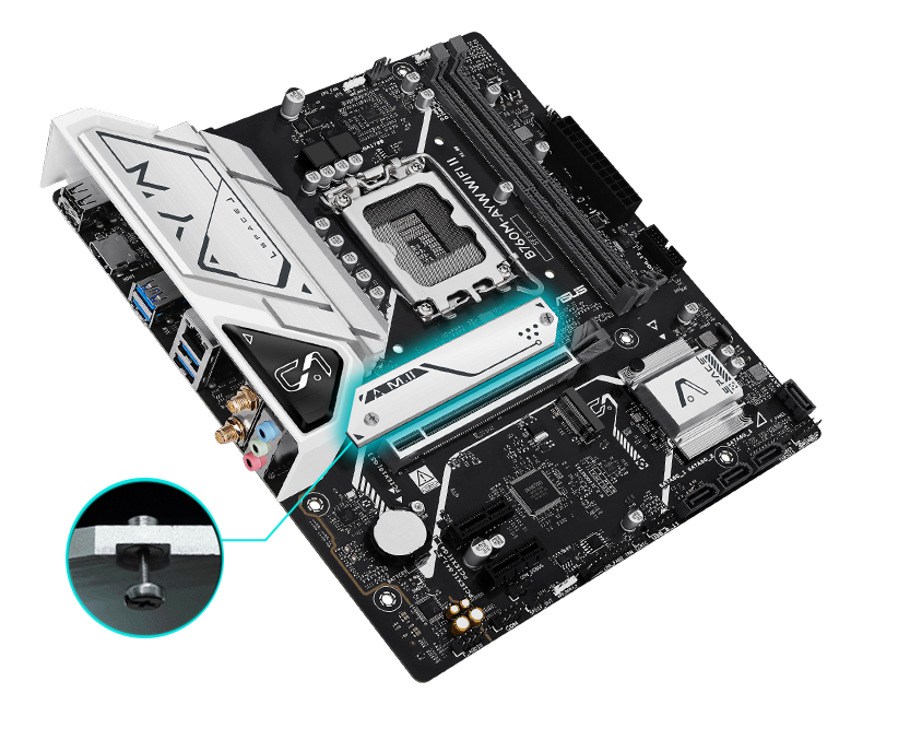 Offers M.2 heatsink