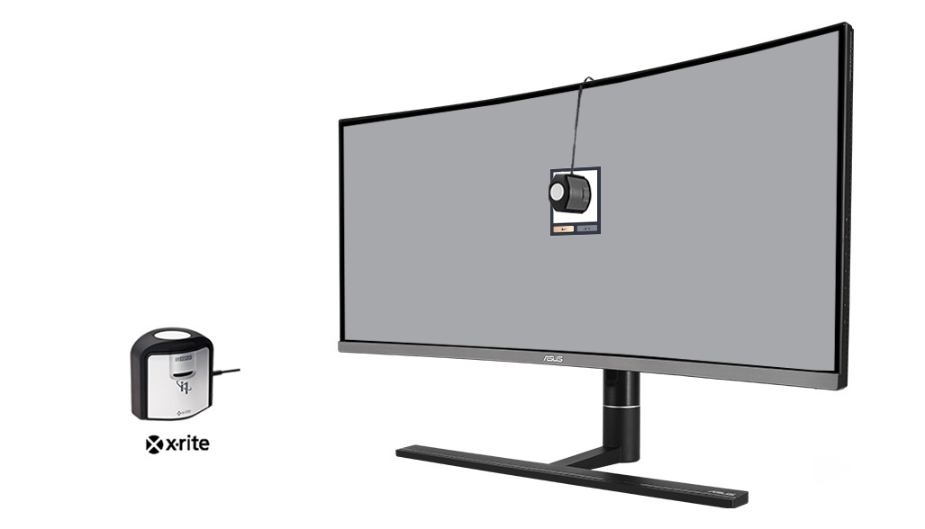 ASUS ProArt monitor is also compatible with the top major hardware calibrators