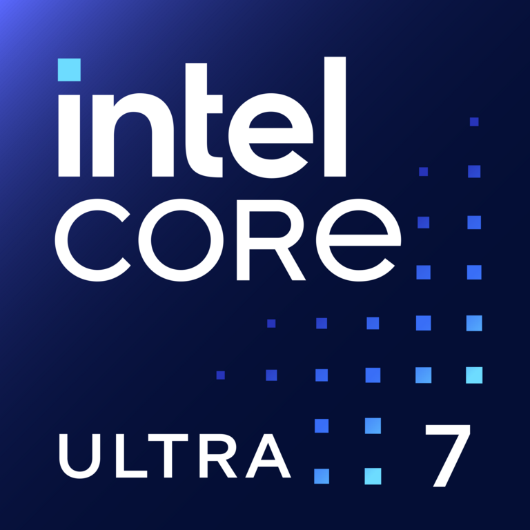 Simplified intel logo.