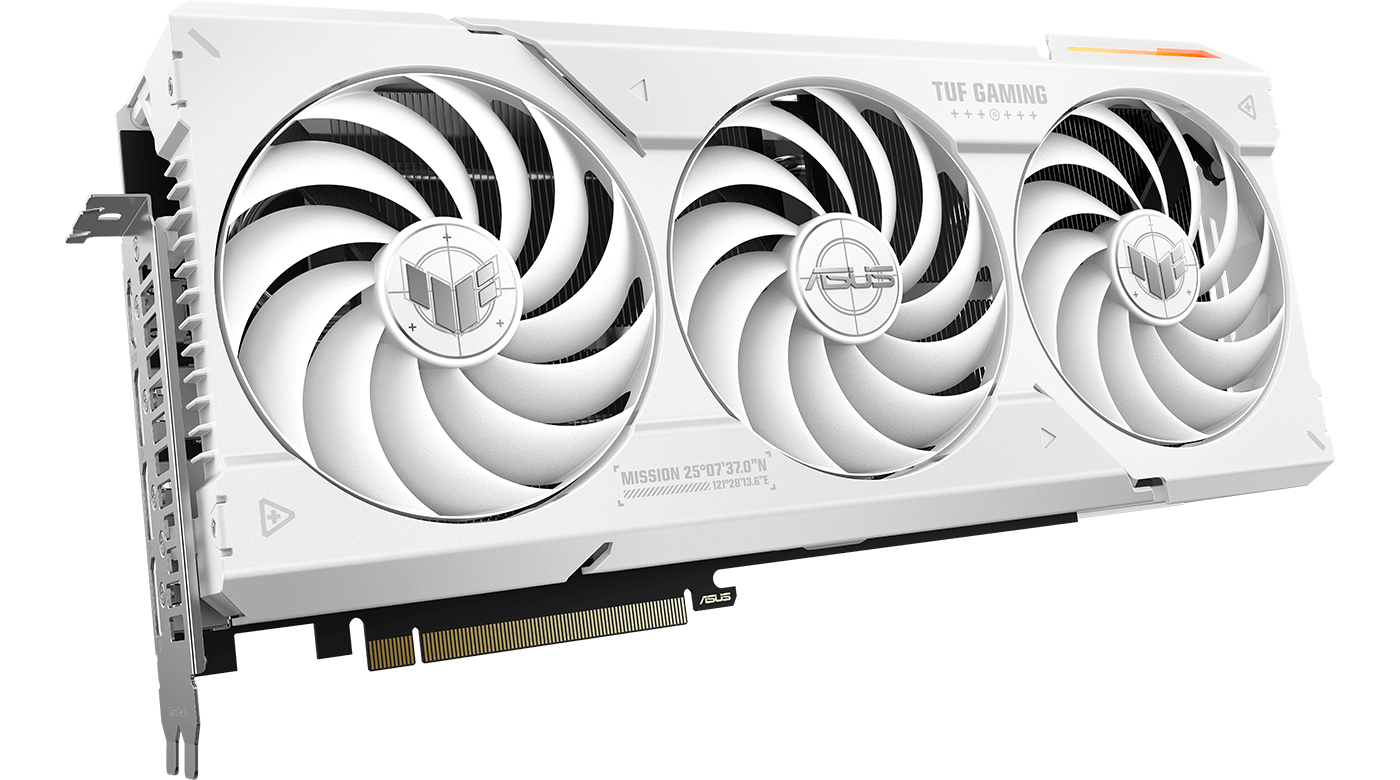 ASUS TUF Gaming Radeon™ RX 7800 XT White Edition 超頻版 16GB GDDR6