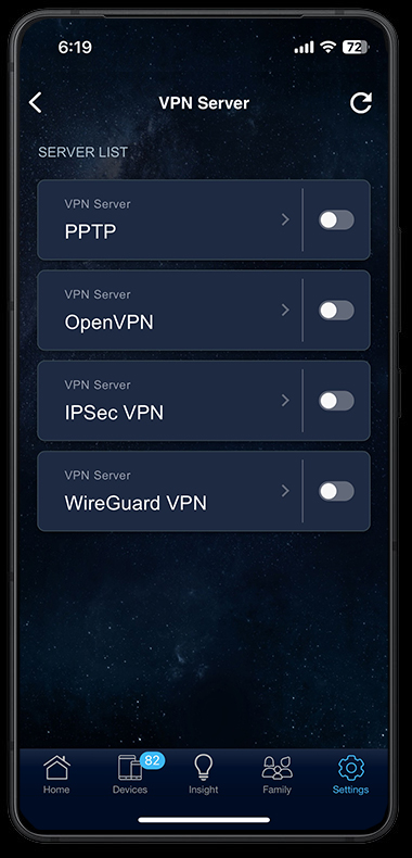 ASUS Router mobile app