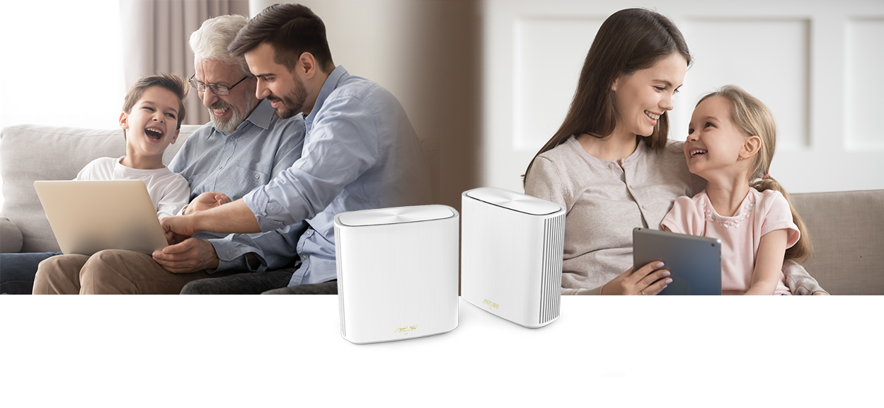 ASUS ZenWiFi XD6 provides whole-home mesh WiFi coverage