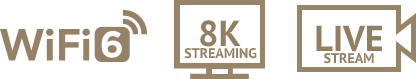 WiFi 6, 8K-s streaming és élő stream