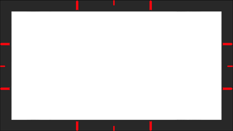 FPS 遊戲場景；顯示對齊功能已激活