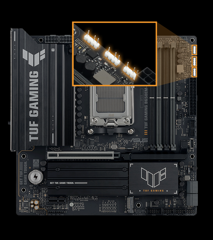Cabeçalho RGB de geração 2 endereçável