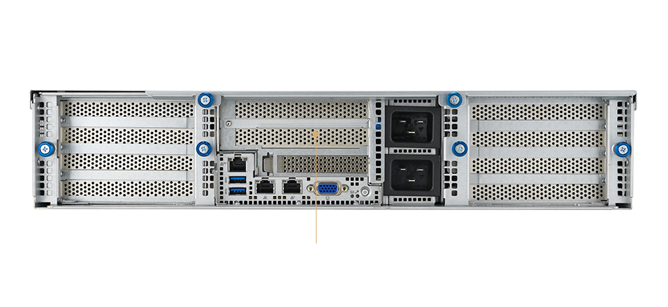 Rear panel layout