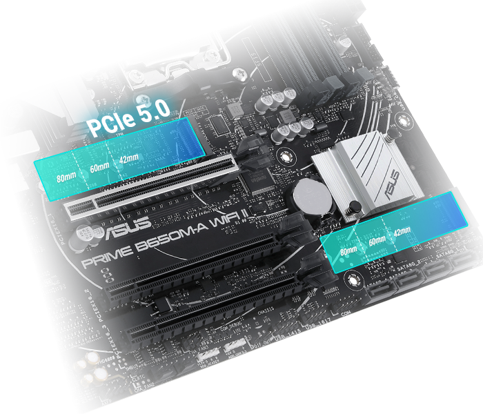 Compatible PCIe 5.0 M.2